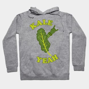 Kale Yeah ))(( Vegetable Vegetarian Vegan Kind-a-Style Hoodie
